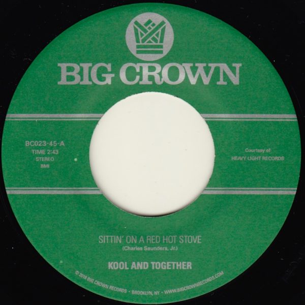 kool & together nassau beat sitting on a red hot stove big crown records