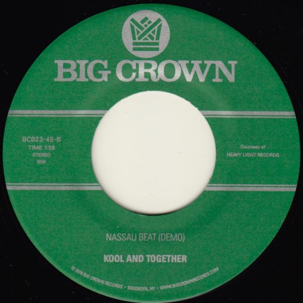 kool & together nassau beat sitting on a red hot stove big crown records