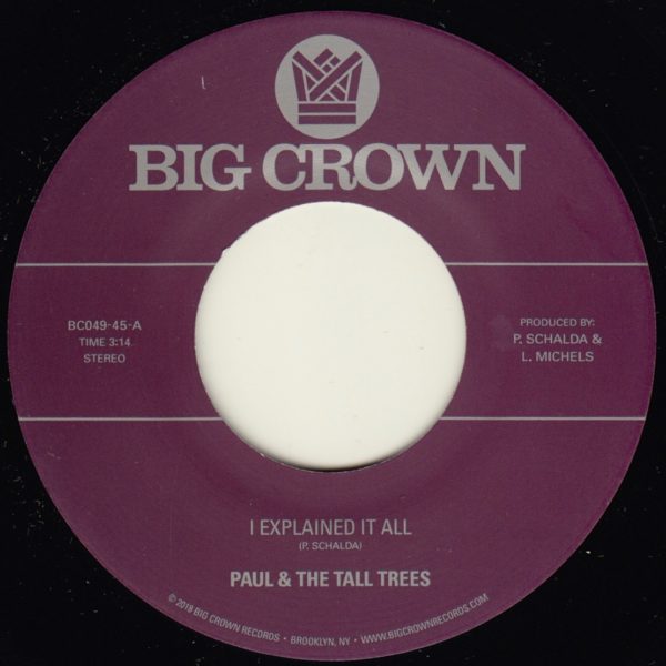 Paul and the tall trees i explained it all big crown records