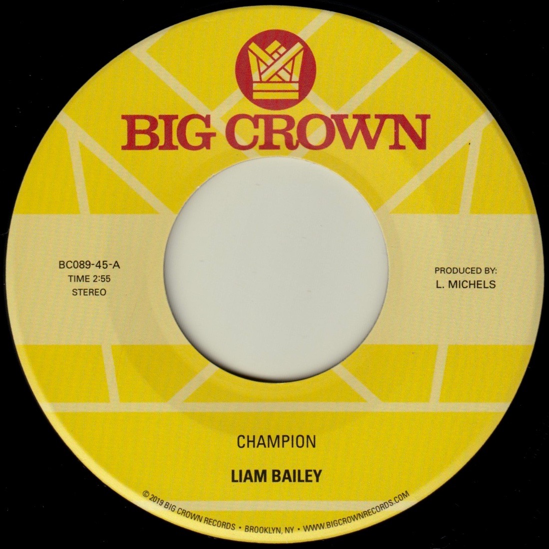 liam bailey champion big crown records