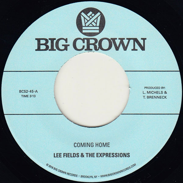 Lee Fields & The Expressions - I'm Coming Home bw Precious Love 45